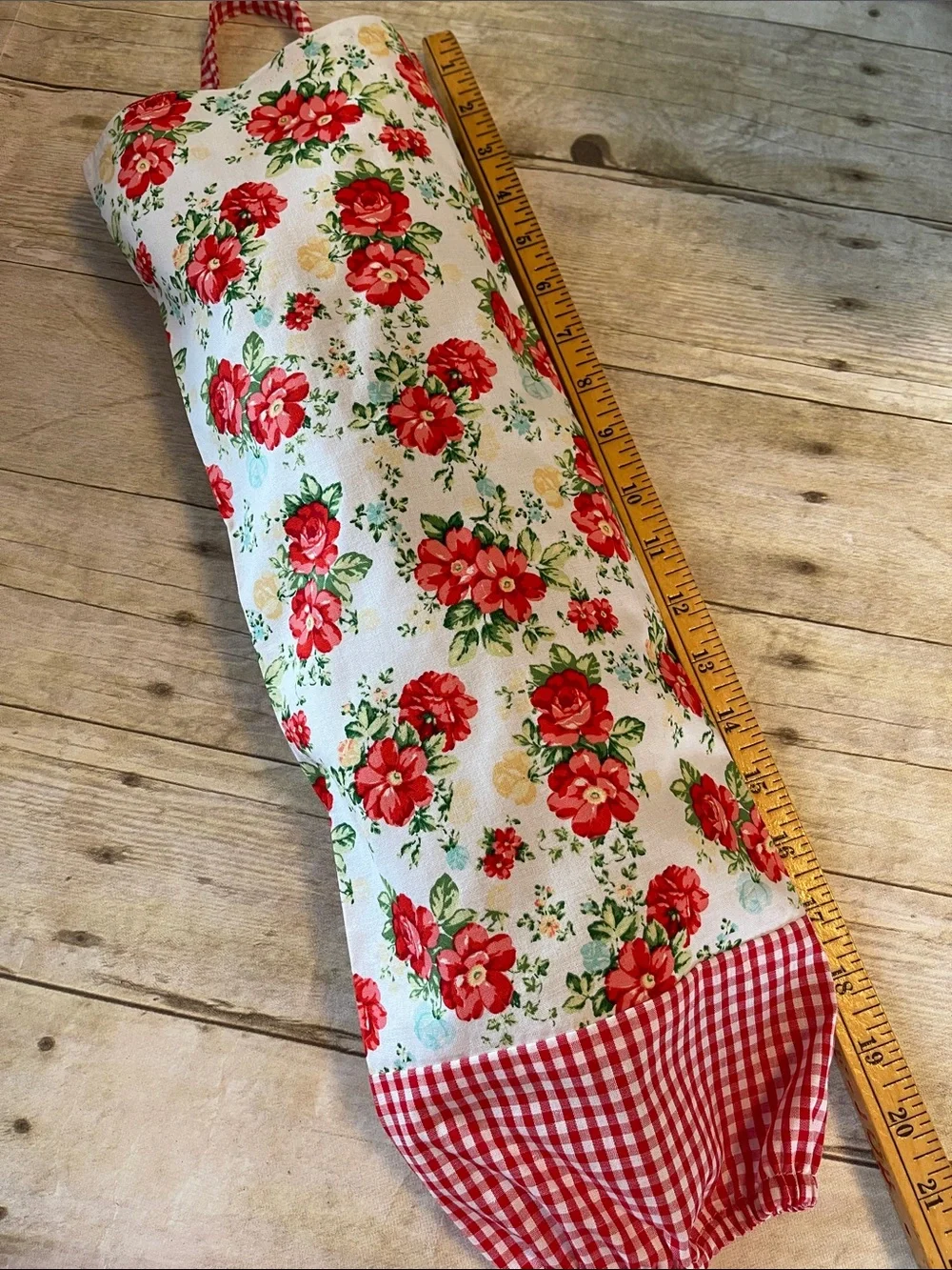 Grocery Bag Holder for Recycling Plastic Bags Pioneer Woman Cotton Fabric